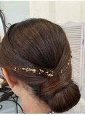 金箔タイトヘアー