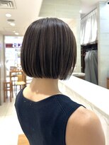 ピークアブー アヴェダ ギンザシックス(PEEK-A-BOO AVEDA GINZASIX) ミニボブ　タイトボブ　切りっぱなし　簡単スタイリング　
