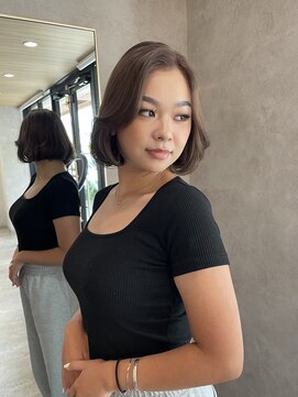 リエンス(RIENS) 【RIENS】海外内巻きボブ×馬越麗奈