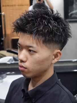 ダムディートウキョウヘアーラウンジ 上野店(DAMDEE TOKYO hair lounge) ソフトツイストフェード