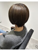 シエル(ciel)&nbsp;ハイライト/白髪ボカシ/ショート/くびれヘア/デザインカラー