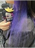 にじさんじ 闇ノシュウ インナーカラー パープル ラベンダー