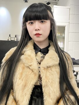 カロン トウキョウ 高円寺店(Kalon Tokyo) イヤリングカラー／インナーカラー／ポイントカラー/前髪カット