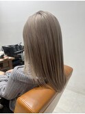 魅力倍増カールセミディシアーカラーダークアッシュショートヘア