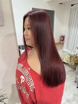 アテバイルイス 喜連瓜破(ATE by luis)&nbsp;◎ツヤ髪×ボルドーカラー