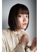 フラミューム 高崎(flammeum) ワンレンミニボブ