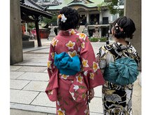 ホープズ(HOPE’S)の雰囲気（花火！お祭り！万博などに崩れにくい浴衣着付けを提供）
