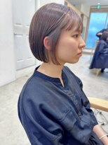 セイドット リー(Say. Ree)&nbsp;Say.ひし形ショートくびれショートレイヤーグレージュアッシュ