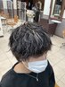 （期間限定）メンズカット＋眉カット＋水素ヘッドスパ＋＋ミニワックス付き