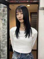 エシカ(ethica)&nbsp;【ethica_南船場】layer×姫cut×オン眉