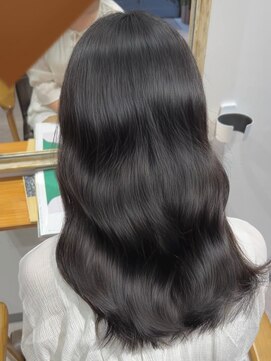 ラサ(rasa) 韓国風コテ巻き