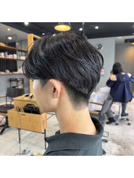 ブロック(BLOCK.) 刈り上げセンターパート