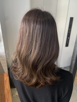 フリック 堺東店(FLICK)&nbsp;グレージュ/イルミナカラー/セミロング/堺東