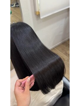 デザインカラー/グランマッシュ/暗めカラー/ミディアムヘア