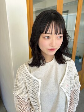 コミレ(COMILE) 前髪ストレート