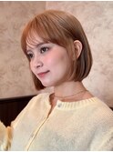 ☆【春日】オリーブグレー/ボブ/ココアベージュ/黒髪/小顔19