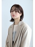 【麻布十番】大人の外ハネミディアムヘア