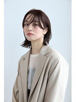 エクリ シセイドウ 麻布十番店(equri×SHISEIDO)&nbsp;【麻布十番】大人の外ハネミディアムヘア