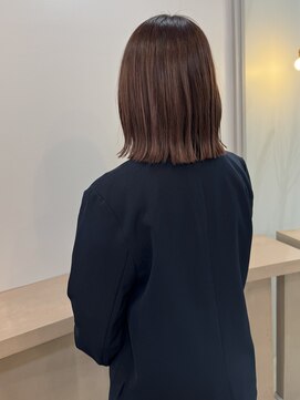 ユッカ 京橋(YUCCA) 【 YUCCA 】大人可愛い20代30代40代 ミディアム/ピンクベージュ