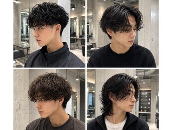 シエラ 堀江(CIERA.)の写真/【堀江】メンズに特化◎似合わせが得意なスタイリストが定番~トレンドまで再現性の高いパーマをご提供！