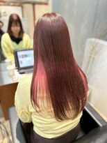 アル 日野(AL)&nbsp;ミルクティーブロンド/ダークブルー/デジタルパーマ/日野