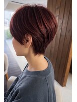 トップヘアー ミカワアンジョウ 安城(TOPHAIR MIKAWA ANJO)&nbsp;丸みシルエットの大人ショート