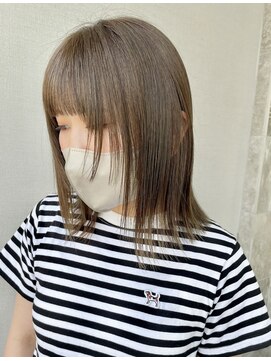 サンド クリア 横浜本店(sand clear) 透明感オリーブカラー