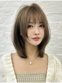 韓国ボブ20代30代40代大人ミディアムレヤー髪質改善【表参道】