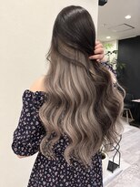 リオリス ヘア サロン(Rioris hair salon) ロング/インナーカラー/ホワイトベージュ/グレージュ