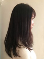 清楚なワンカールの愛されヘア♪ 担当 中野千帆