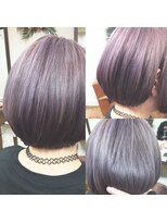 ヘアー サプ(hair sup)&nbsp;紫ボブ