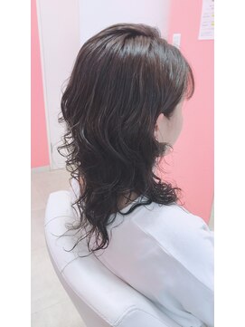 サロンドパール(Salon de Pearl) ウルフパーマスタイル