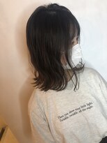 グランドライン(GRAND LINE)&nbsp;GRANDLINE 千崎聖太 ナチュラル巻き外ハネ大人美肌カラー