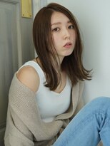リィベ(Liibe)&nbsp;ロング/外ハネ/ワンカール