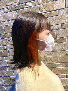 ヘアステージアミカル インナーカラー