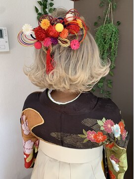 ジェネータ 新横浜店(GENETA) 外はねカール ミディアム【ヘアセット/着付け/新横浜】