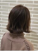 透明感あふれるアッシュグレージュ