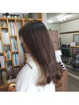 キュウヘアー(KYUU HAIR)&nbsp;インナーカラー×ミルクベージュ