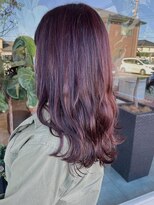 ノイ(neu)&nbsp;大人なピンクブラウンカラー【静岡/髪質改善/デザインカラー】