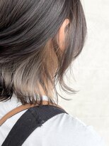 サロン(CI'SALON)&nbsp;グレーカラー×インナーホワイトシルバー★