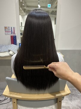 ラベスト キョウト(LOVEST) 髪質改善◆乾かしただけ縮毛矯正の艶