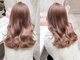 ロンド マーレ 天神大名店(Lond mare)の写真/韓国顔まわりカット×ブリーチなしダブルカラーで柔らかな女性らしさ*髪質改善で毛先まで艶感を[天神大名]
