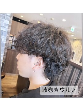 ヘアーアンドリラックス 十日市場店(hair & relax y-21) 波巻きウルフ