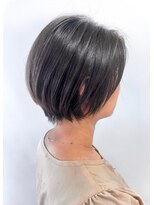 ハートボックス 四谷店(Heart box) 丸みのある束感ショートスタイル