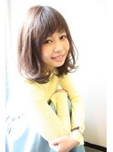 大人かわいい前髪◆マチルダボブ◆ピンクベージュ◆髪質改善◆