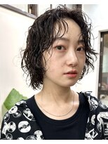 ナループロアオハナ(Nalu pu loa ohana) ウルフパーマ/スパイラルパーマ/レイヤーパーマ/ウルフカット