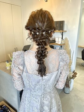 カノンヘアー(Kanon hair) あみおろし/結婚式ヘアアレンジ/ヘアセット