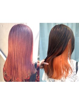 【カワイイ】がダメージレスで叶う！デザインカラーはお任せ☆個性を活かしたスタイルを創ります♪