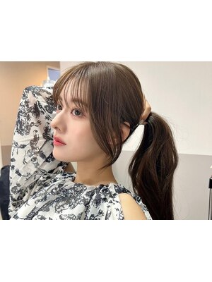 【韓国風顔周りカット￥2500/全体カット￥3600】憧れの韓国風ヘアが叶う！小顔効果◎巻き方までレクチャー★