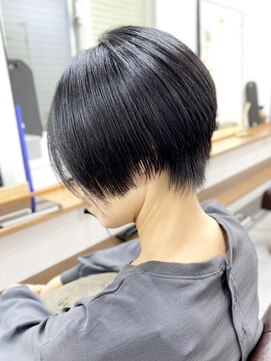 ランプ(Lamp) くびレイヤーグレーベージュニュアンスカラー白髪染め白髪ぼかし